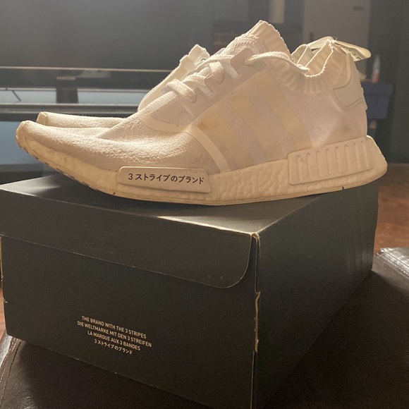 Adidas NMD R1 PK JAPAN (Triple white) - Picture 2 of 4